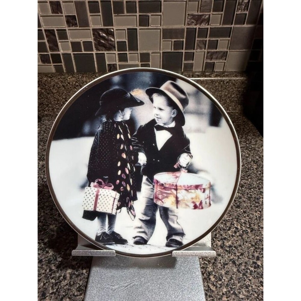 Sending Warmest Wishes" plate